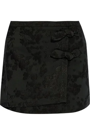 Ganni Falda corta con estampado floral