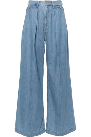 HUGO BOSS Jeans anchos con tiro alto