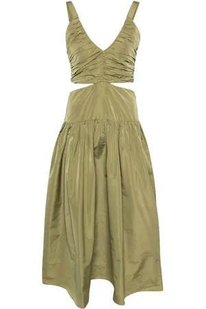 Maje Vestido largo con aberturas