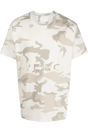 Givenchy Playera con estampado militar