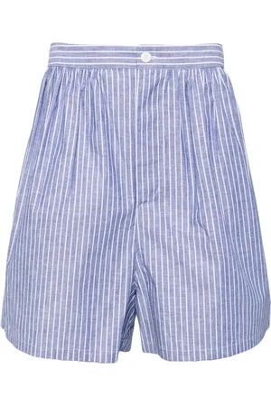 Hed Mayner Shorts anchos a rayas