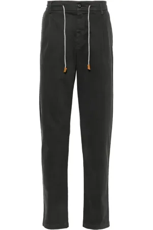 ELEVENTY Pantalones con cordones en la pretina