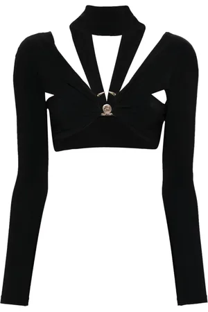 Roberto Cavalli Top corto manga larga