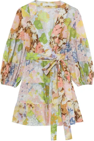 ZIMMERMANN Vestido con estampado abstracto