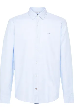 HUGO BOSS Camisa con logo bordado