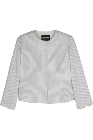 Giorgio Armani Chamarra con acabado en relieve 1990