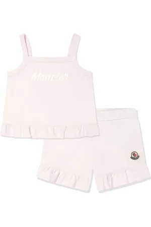 Moncler Set de shorts con volantes en el dobladillo
