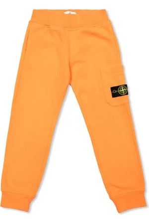 Stone Island Pants con parche del logo