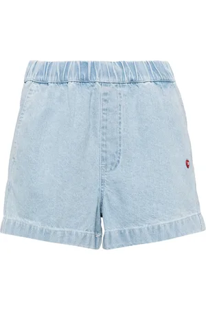 Chocoolate Shorts con tiro alto y parche del logo