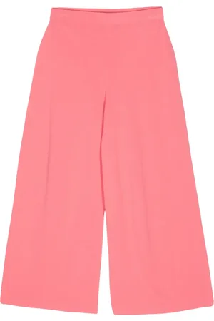 D.EXTERIOR Pantalones capri con diseño ancho