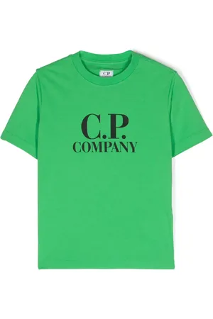 C.P. Company Playera con logo estampado
