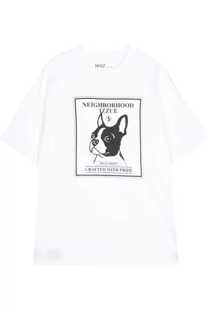 Izzue Playera con estampado de perro de x Neighborhood