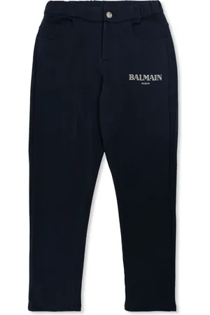 Balmain Pantalones con logo estampado