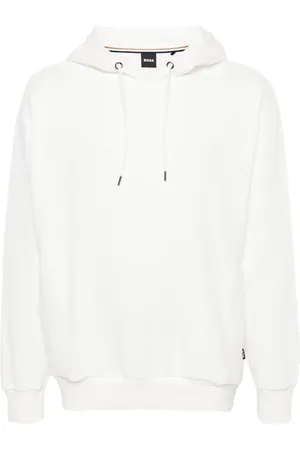 HUGO BOSS Hoodie de bouclé