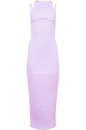 FLEUR DU MAL Vestido largo de canalé