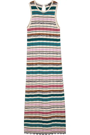 Paul Smith Vestido tejido con motivo de rayas