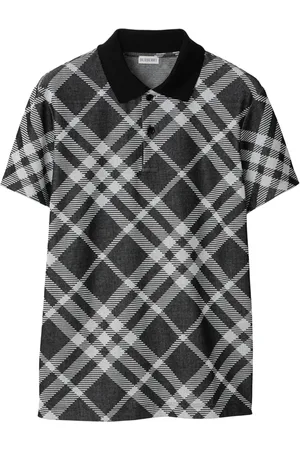 Burberry Playera tipo polo con motivo Vintage Check