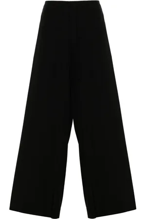 NILI LOTAN Pantalones anchos con tiro medio