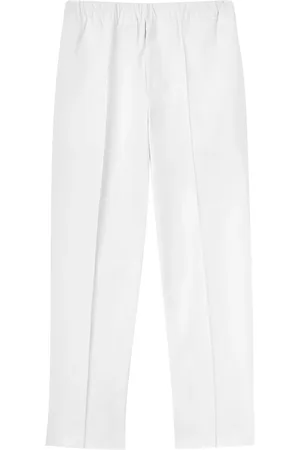 Jil Sander Pantalones tapered con pretina elástica