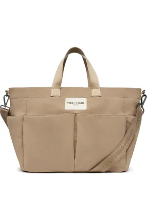 TIBA + MARL Tote con parche del logo