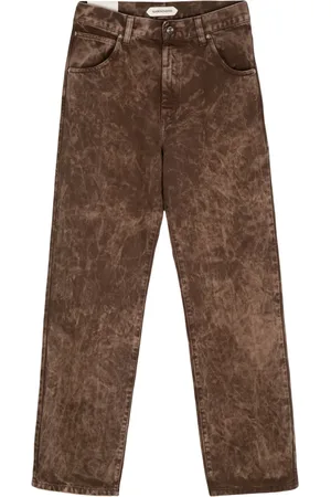 Namacheko Jeans rectos con efecto lavado