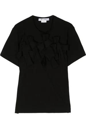 Comme des Garçons Playera con detalle de moño