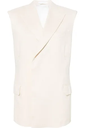 Helmut Lang Chaleco con hombreras