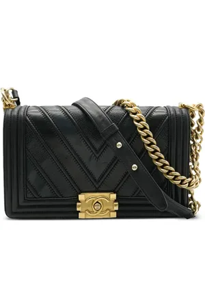 CHANEL Bolsa de hombro Boy CHANEL mediana 2016-2017