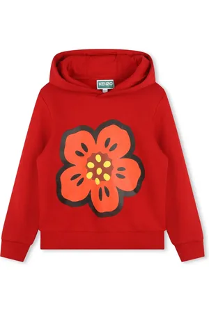 Kenzo Hoodie con estampado Boke Flower
