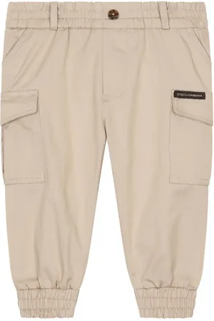 Dolce & Gabbana Pantalones con parche del logo