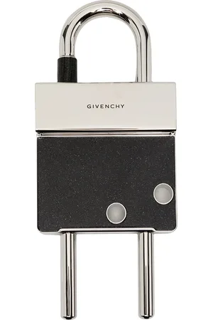 Givenchy Two-tone brass padlock