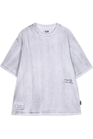 Izzue Playera con logo estampado
