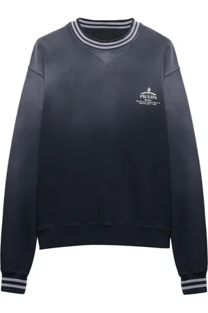 Prada Sudadera con logo bordado