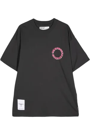 Izzue Playera con logo estampado de x Neighborhood