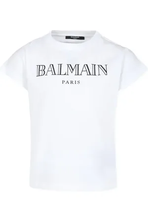 Balmain Playera con logo estampado