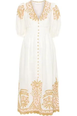 ZIMMERMANN Vestido midi Waverly