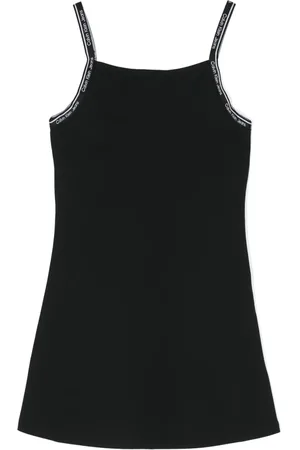 Calvin Klein Vestido con logo en las tiras