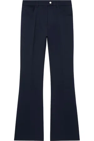 Courrèges Pantalones bootcut de sarga años 70