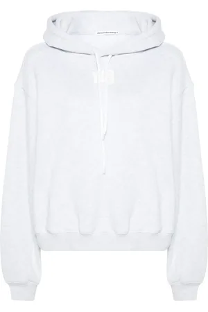 Alexander Wang Hoodie con logo estampado