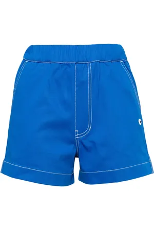 Chocoolate Shorts con tiro medio y ribete en contraste