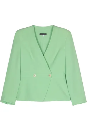 Giorgio Armani Blazer de seda con doble botonadura 1990
