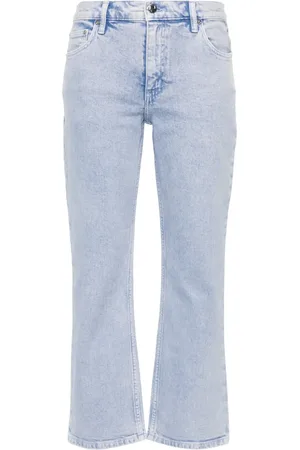 Tory Burch Jeans capri con tiro medio