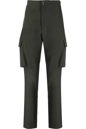 Givenchy Pantalones cargo con diseño recto