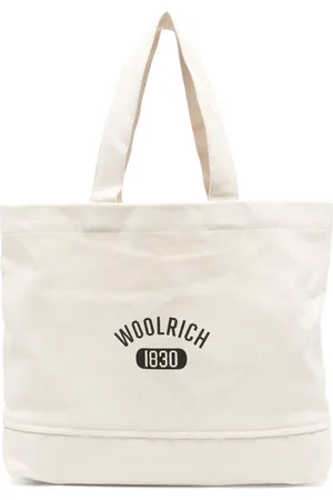 Woolrich Tote con logo estampado