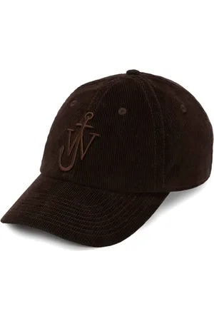 J.W.Anderson Gorra de pana con logo Anchor
