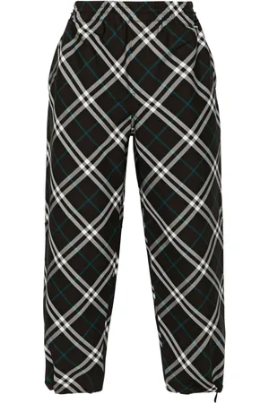 Burberry Pantalones con estampado a cuadros