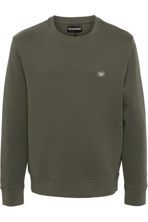 Emporio Armani Sudadera con detalle del logo en relieve