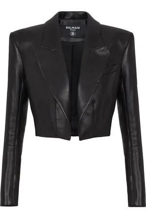 Balmain Chamarra corta manga larga