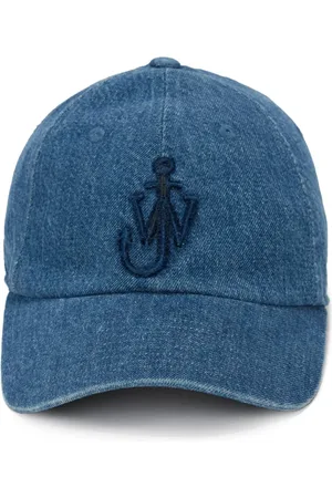 J.W.Anderson Gorra de mezclilla con logo Anchor