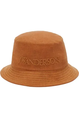 J.W.Anderson Gorro de pescador con logo en relieve